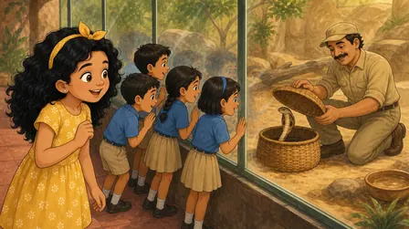 A story moment from Pip’s Missing Word.